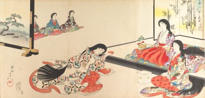 Chiyoda Castle Kadınlar Albümü, 1895., 1895. by Chikanobu Yoshu