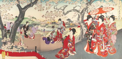 Chiyoda Castle Kadınlar Albümü, 1895., 1895. by Chikanobu Yoshu