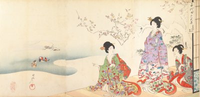 Chiyoda Castle Kadınlar Albümü, 1895., 1895. by Chikanobu Yoshu