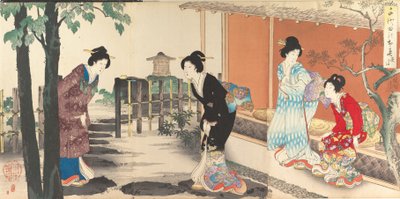 Chiyoda Castle Kadınlar Albümü, 1895., 1895. by Chikanobu Yoshu