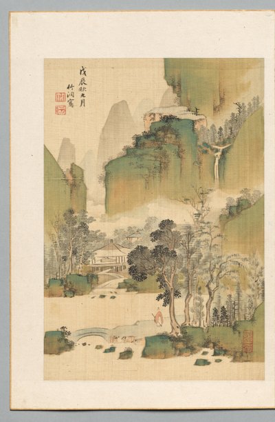 Manzara, 1808. by Chikuto Nakabayashi