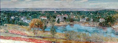 Ve bitti by Childe Frederick Hassam