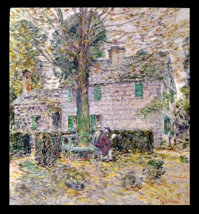 Koloni Günlerinde Hint Yazı by Childe Frederick Hassam