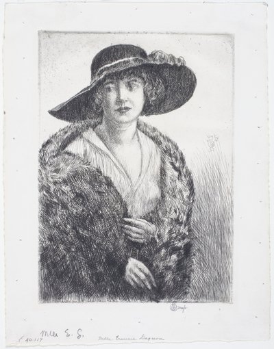 Bayan Erminie Gagnon by Childe Frederick Hassam