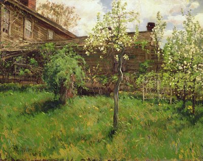 Eski Ev, Dorchester by Childe Frederick Hassam