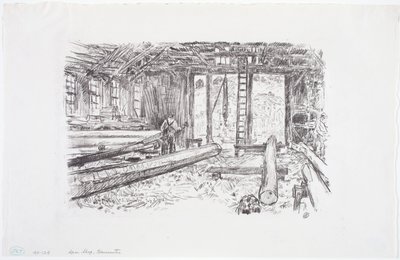 Spar Dükkanı, Gloucester by Childe Frederick Hassam