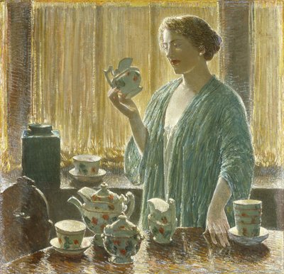 Çilek Çay Seti by Childe Frederick Hassam
