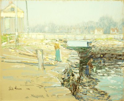 Değirmen Barajı, Cos Cob by Childe Frederick Hassam