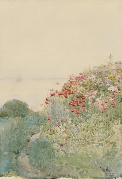 Haşhaş Tarlası, Shoals Adaları by Childe Hassam
