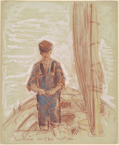Balıkçı, Shoals Adası by Childe Hassam