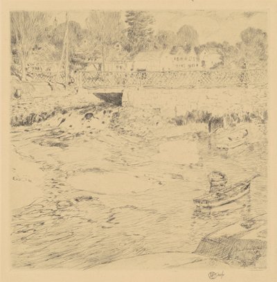 eski dantel by Childe Hassam