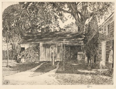 Eski Odunluk, Easthampton, 1929 by Childe Hassam