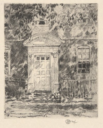 Portsmouth Kapısı by Childe Hassam