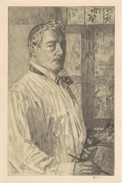 Otoportre by Childe Hassam