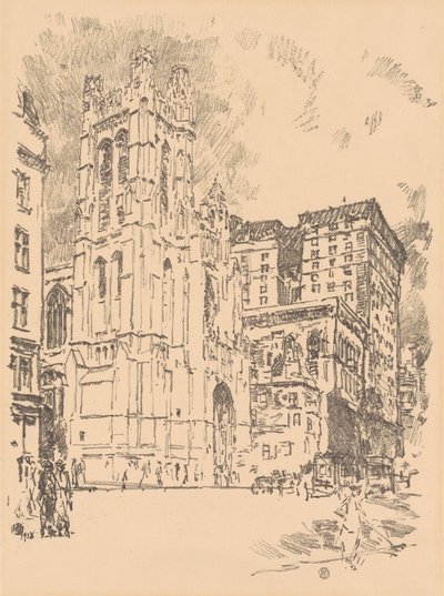 Aziz Thomas, New York by Childe Hassam