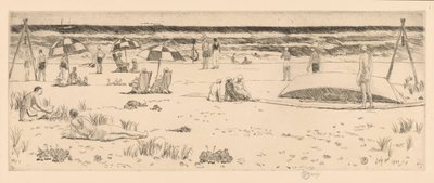 Beach Club, Easthampton by Childe Hassam