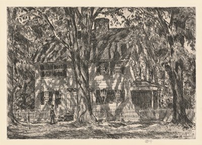 Aslan Gardiner Evi, Easthampton by Childe Hassam