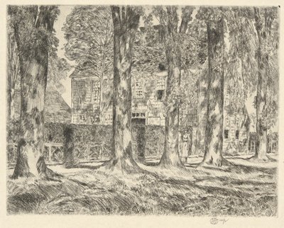 Karaağaç Köyü, 1923 by Childe Hassam
