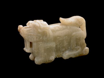 Hayvan uzanmış, 1700-1800 by Chinese School