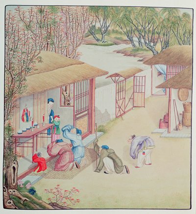 bağlılık sahnesi by Chinese School