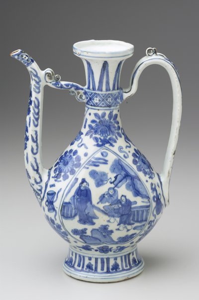 Ewer, Chia-Ching Dönemi, Ming Hanedanlığı (porselen) by Chinese School