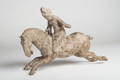 Polo oyuncusu, 7. - 8. yüzyıl by Chinese School