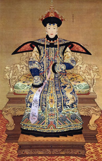 Çin İmparatoriçesi Portresi, 1600 by Chinese School