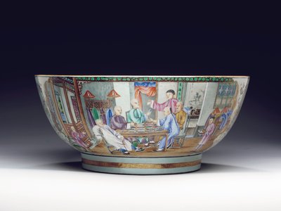 Nadir ve devasa yumruk kase, c.1775 by Chinese School