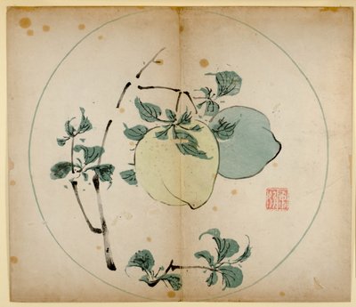 On Bambu Stüdyo Baskısı, 1643 (tahta blok) by Chinese School