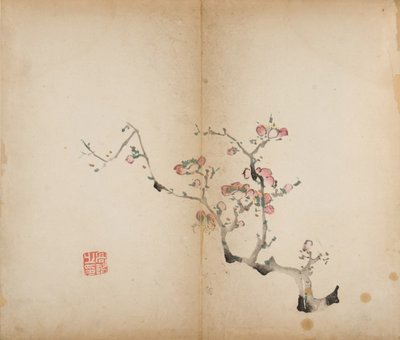 On Bambu Stüdyo Baskısı, 1643 (tahta blok) by Chinese School