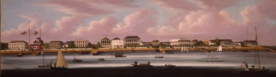 Bund Manzaralı Şanghay Yarışı, 1850 dolayları by Chinese School