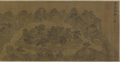 Wangchuan Villası, Ming veya Qing hanedanı by Chinese School