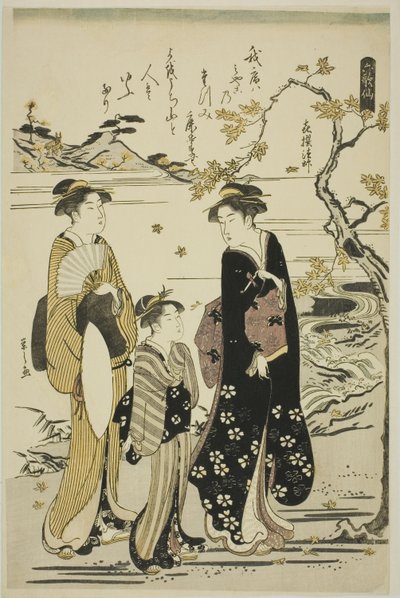 Rahip Kisen, "Altı Ölümsüz Şair (Rokkasen)" dizisinden by Chobunsai Eishi