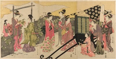 Genji Masalı Yugao Bölüm Parodi by Chokosai Eisho