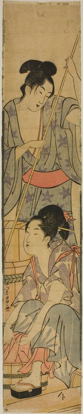Giysi yıkama by Chokosai Eisho