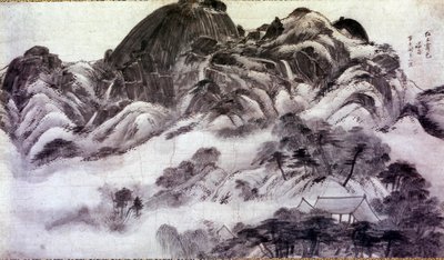 Sanat merkezi: Inwang Dağı. Chong Son