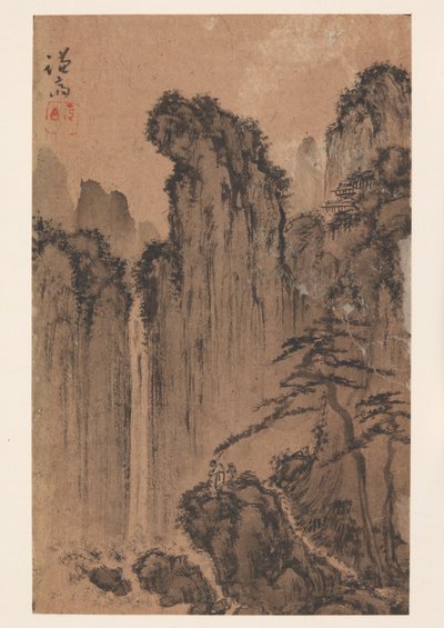 Manzara (albüm yaprağı) by Chong Son
