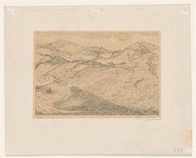 kumul manzarası by Chris Lebeau (signed by artist)
