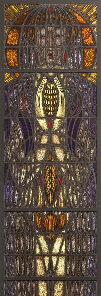 Pencere, vitray, tasarım Lebeau by Chris Lebeau