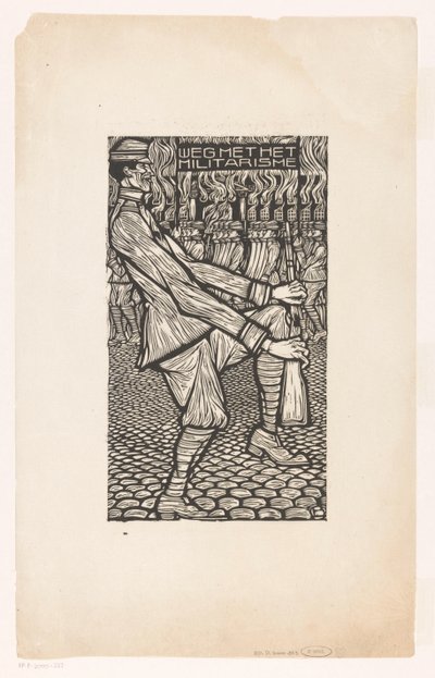 Aşağı askerlik (nesne üzerindeki başlık) by Chris Lebeau