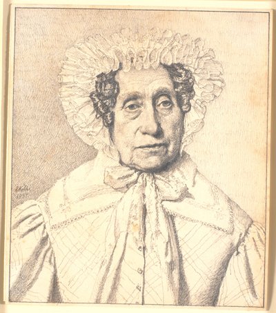 Maren Krohn'un Portresi, b. Rasmussen by Christen Købke