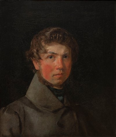 Otoportre, c. 1833 (tuval üzerine yağlı boya) by Christen Schjellerup Kobke