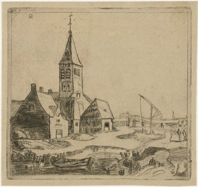 köy kilisesi by Christiaan Friedrich Ruppe