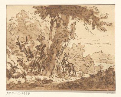 ağaçta çoban by Christiaan Josi