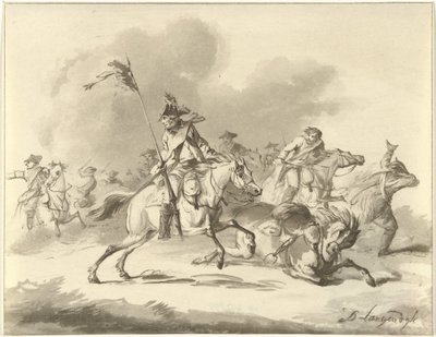 kaçan atlılar by Christiaan Josi