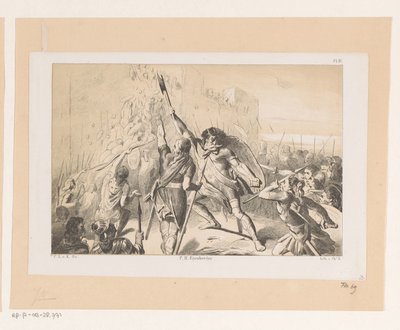 Claudius Civilis, Romeinse legerplaats Eski hakkında bestormt by Christiaan Lodewijk van Kesteren