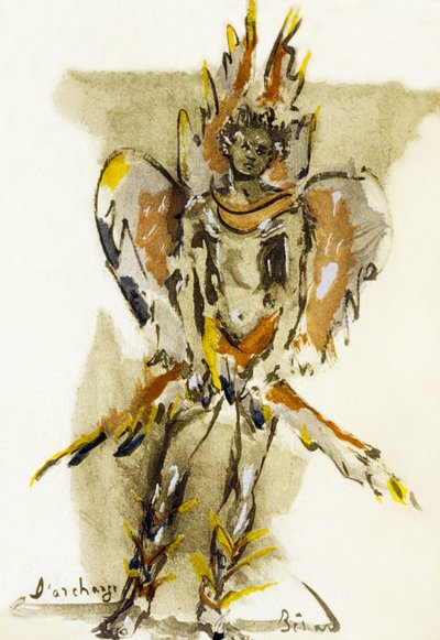 Jean Giraudoux'nun "Amphitryon 38"inden İllüstrasyon by Christian Bérard