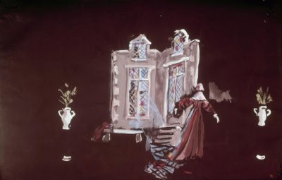 Comédie Française için sahne tasarımı, 1937 by Christian Bérard
