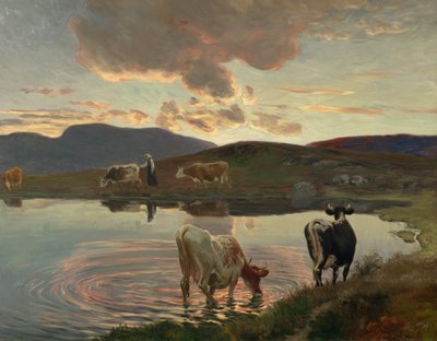Günbatımından sonra by Christian Eriksen Skredsvig