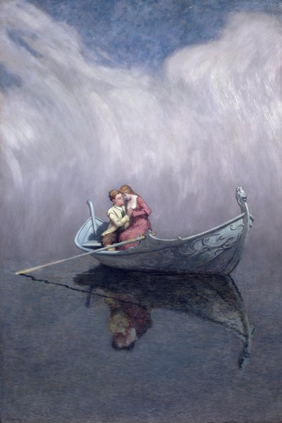 Prenses ve Krallığın Yarısı (tuval üzerine yağlı boya) by Christian Eriksen Skredsvig
